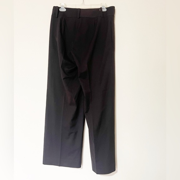 Lauren Ralph Lauren Brown wide Leg Pleated Trouser Slacks - Picture 2 of 8